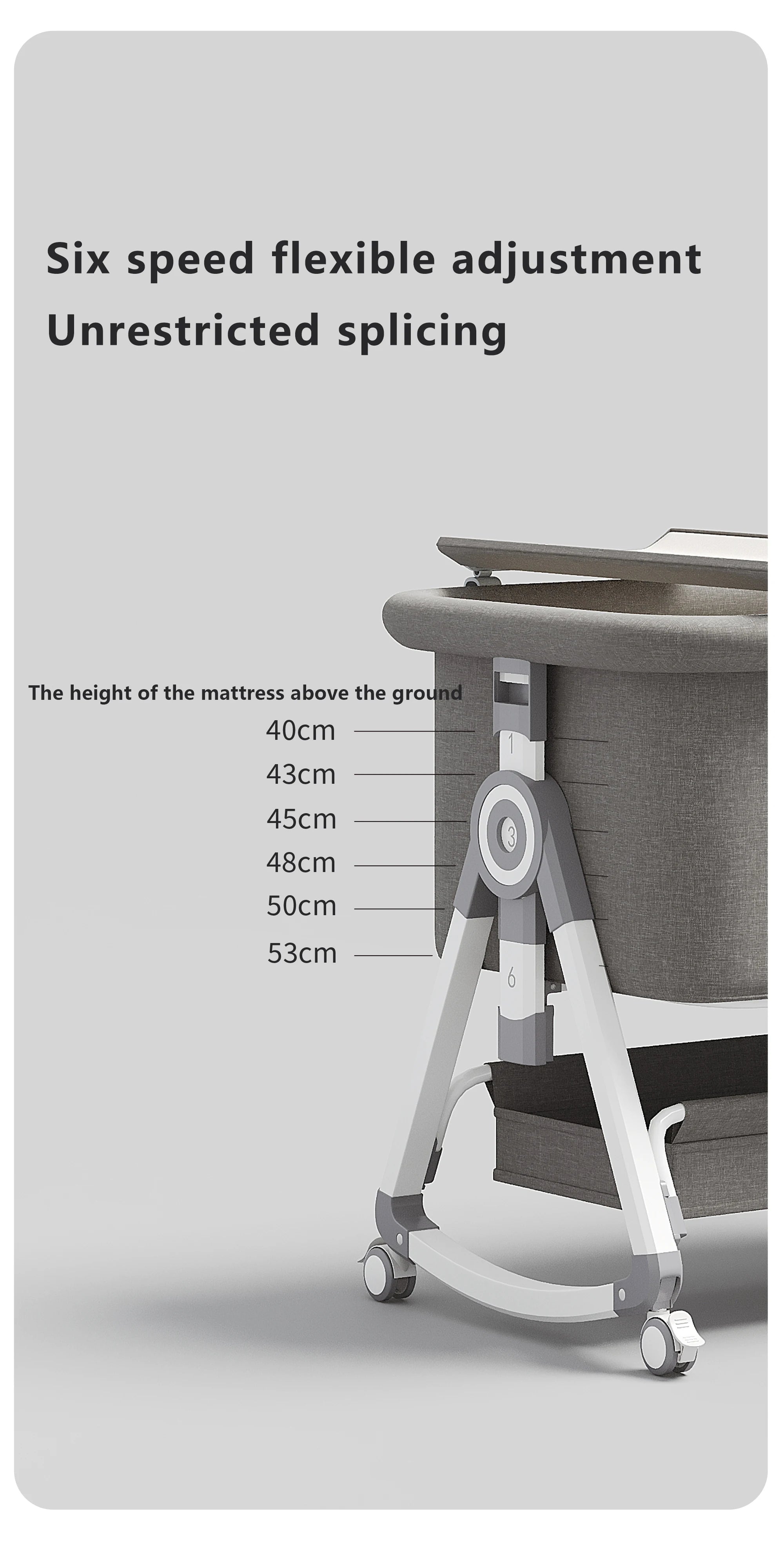 Baby Crib with Mosquito Net
