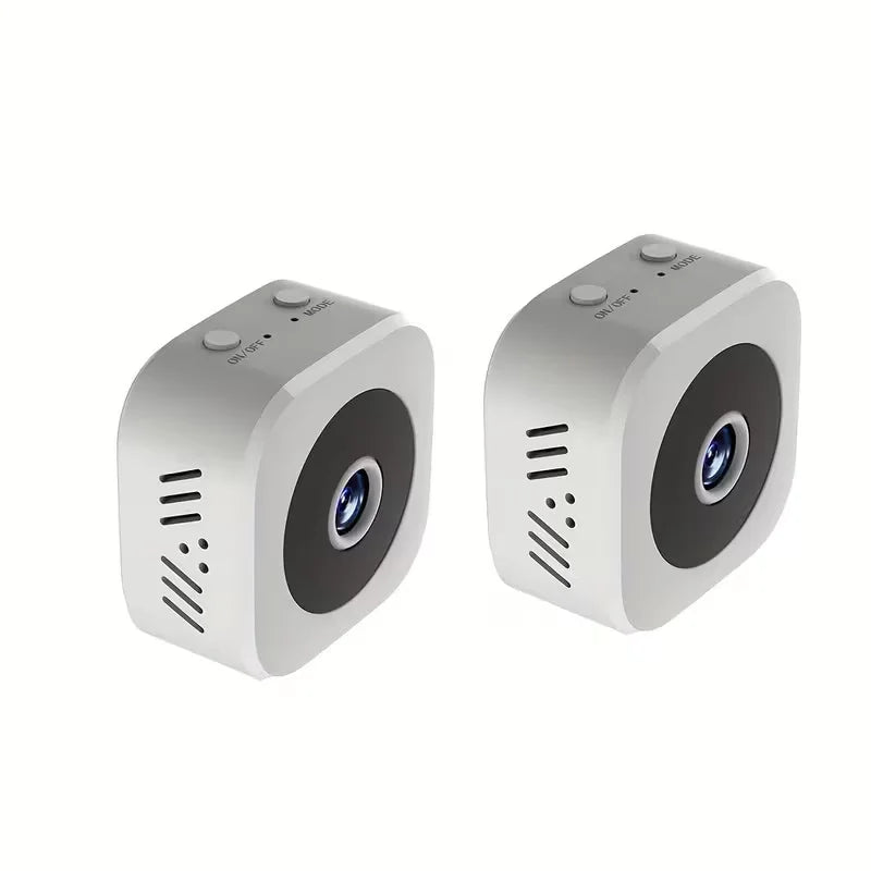 Smart Security Camera with Baby Monitor & Night Vision
