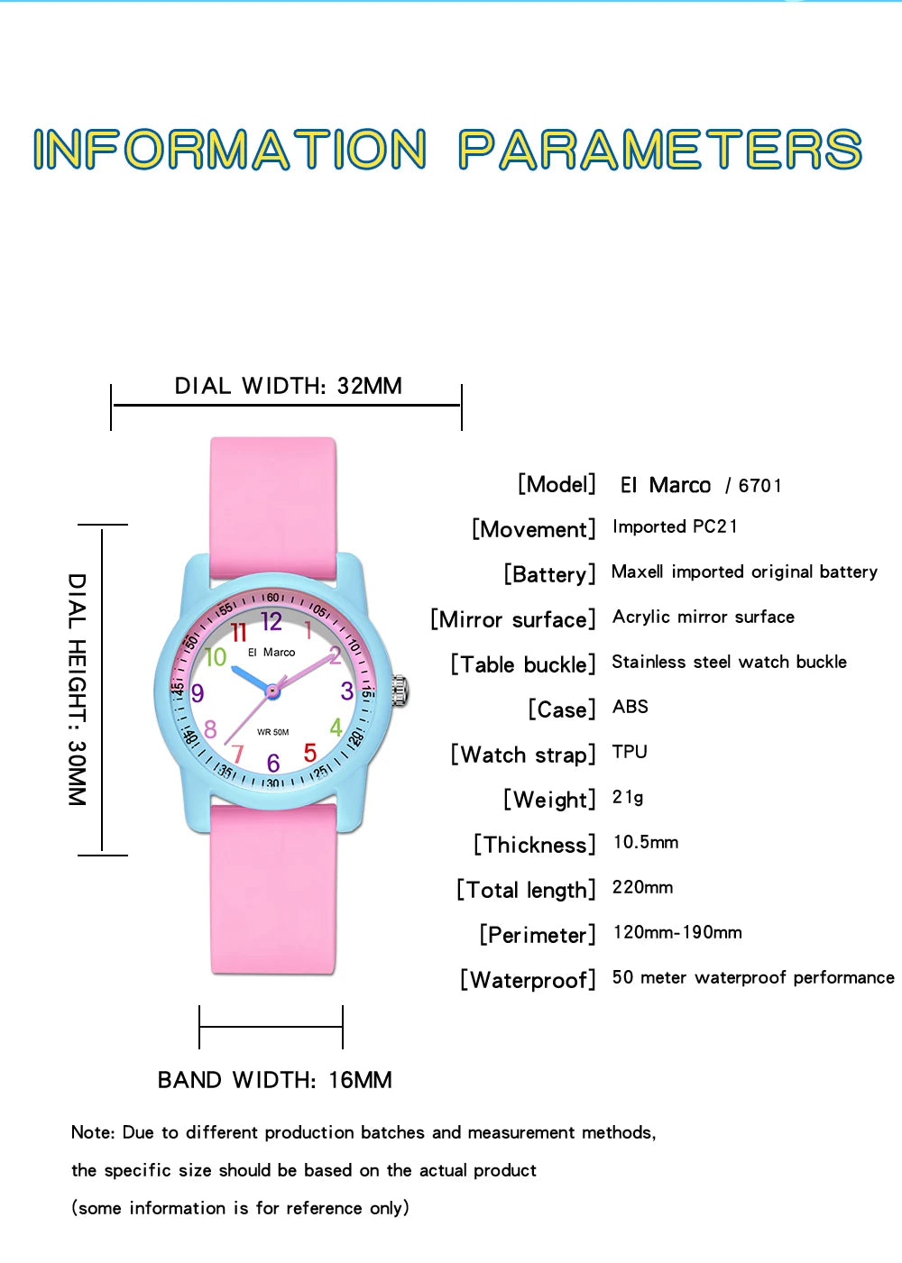 SANDA Kids Sports Quartz Watch