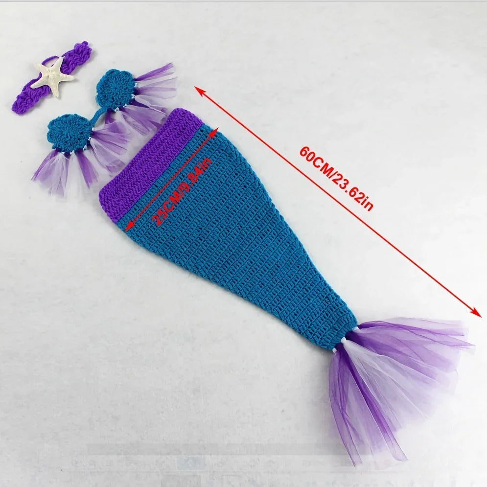 Newborn Mermaid Photo Outfit