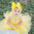 Baby Yellow Tutu Set