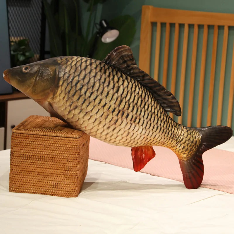 Fish Plush Pillow & Stuffed Toy