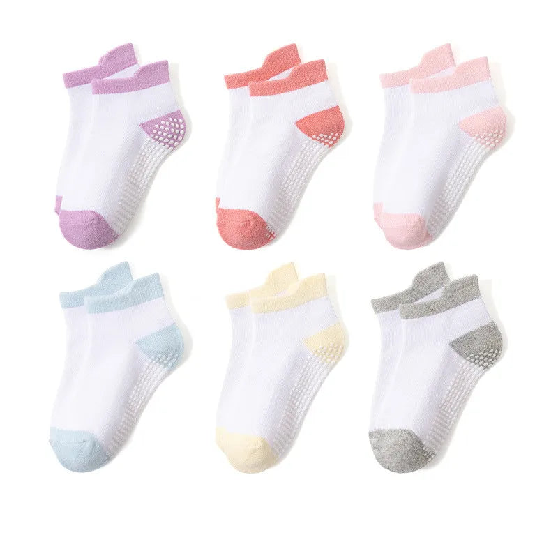 Anti-Slip Kids Ankle Socks