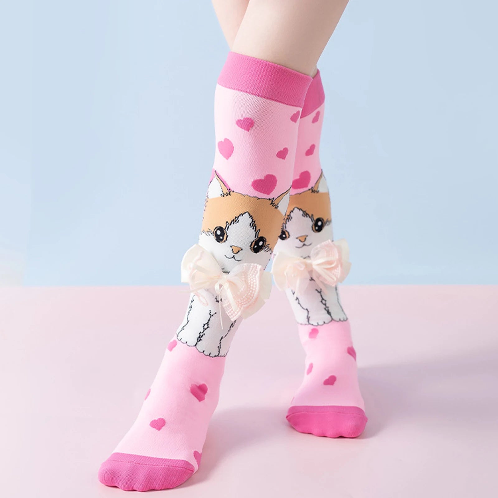 Knee High Girls Socks