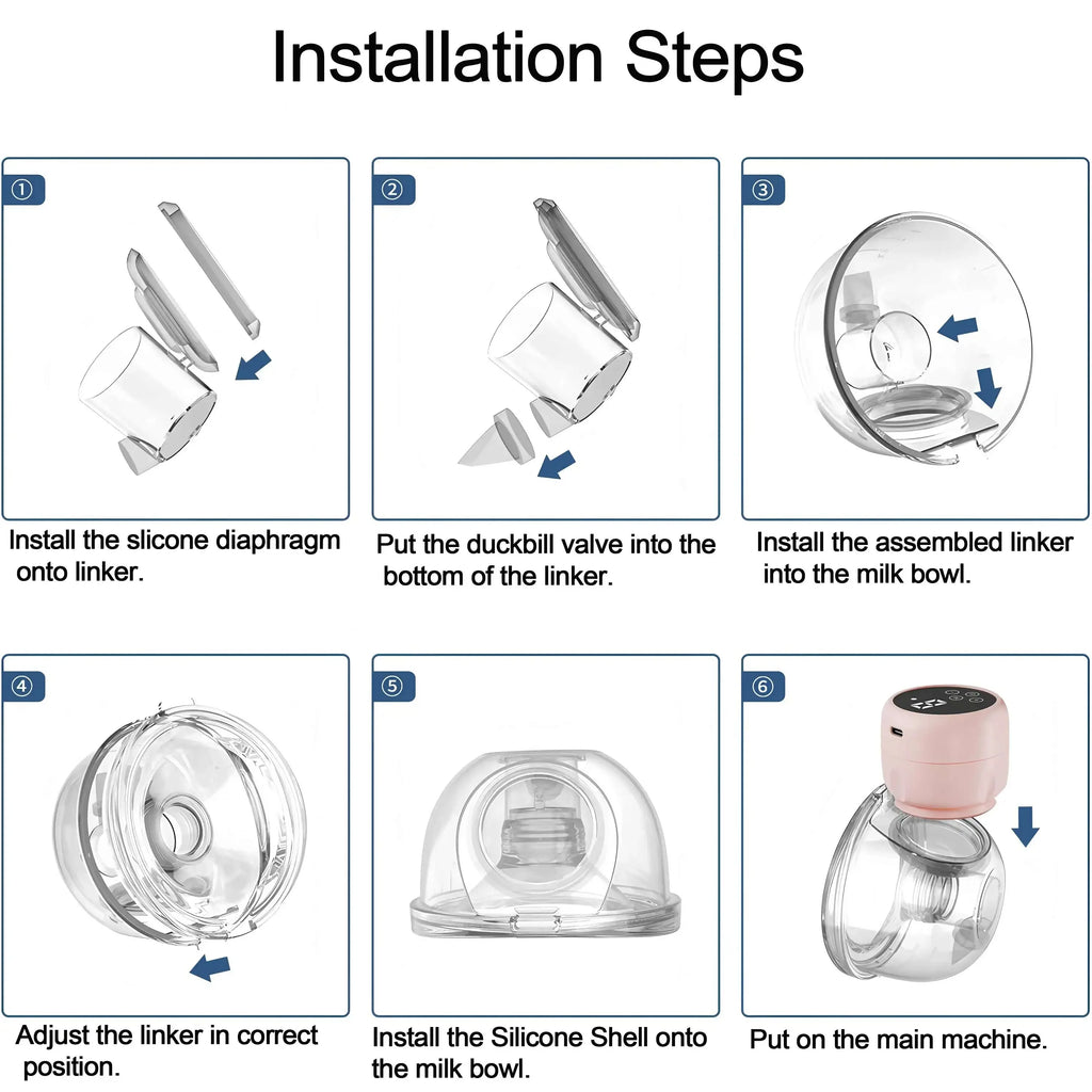 Wearable Electric Breast Pump