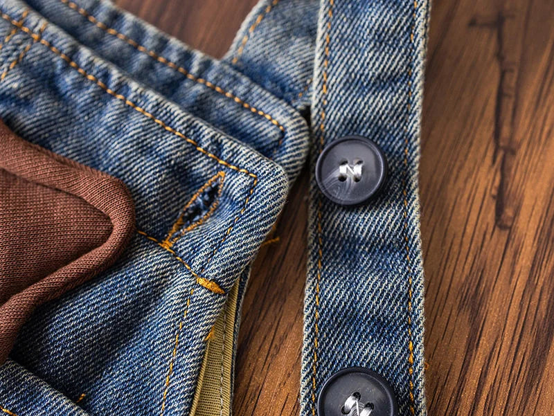 Baby T-Shirt & Denim Overalls