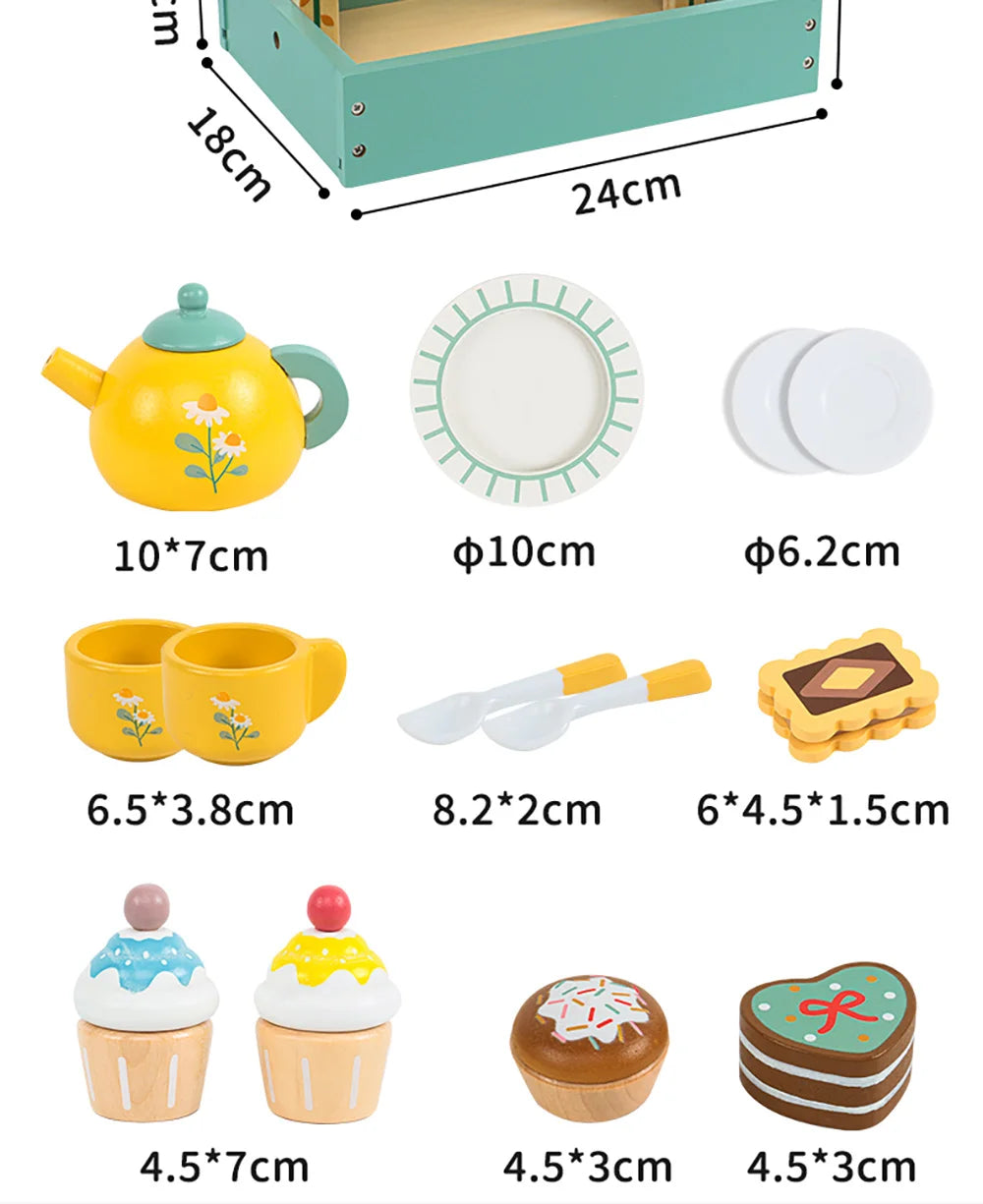 Wooden Ice Cream Play Set