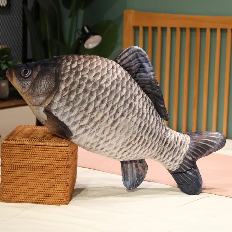 Fish Plush Pillow & Stuffed Toy