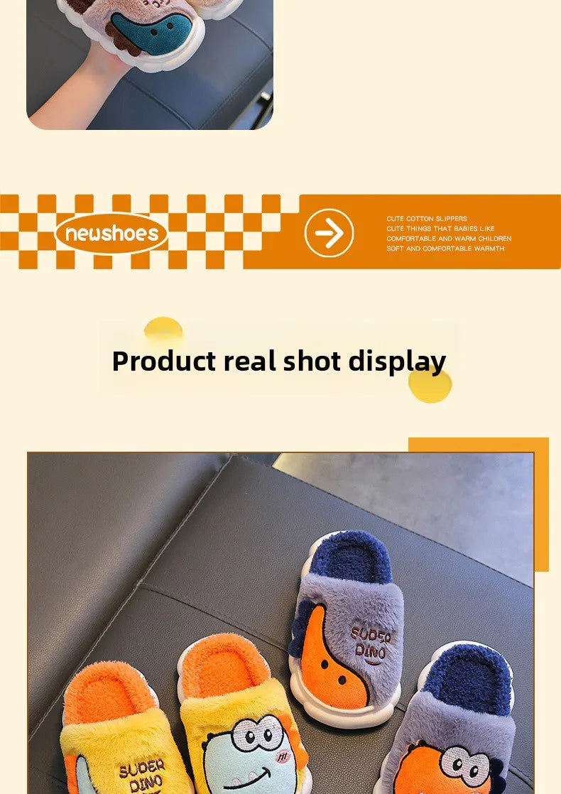Kids Cotton Slippers