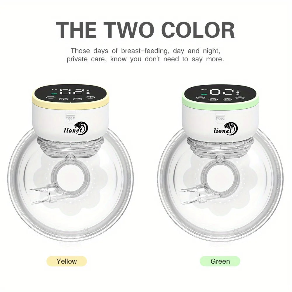 Wearable Hands-Free Breast Pump