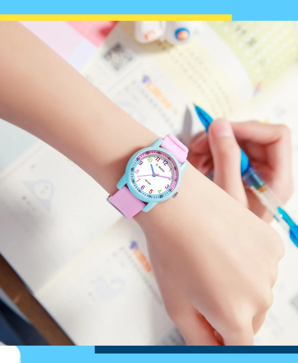SANDA Kids Sports Quartz Watch