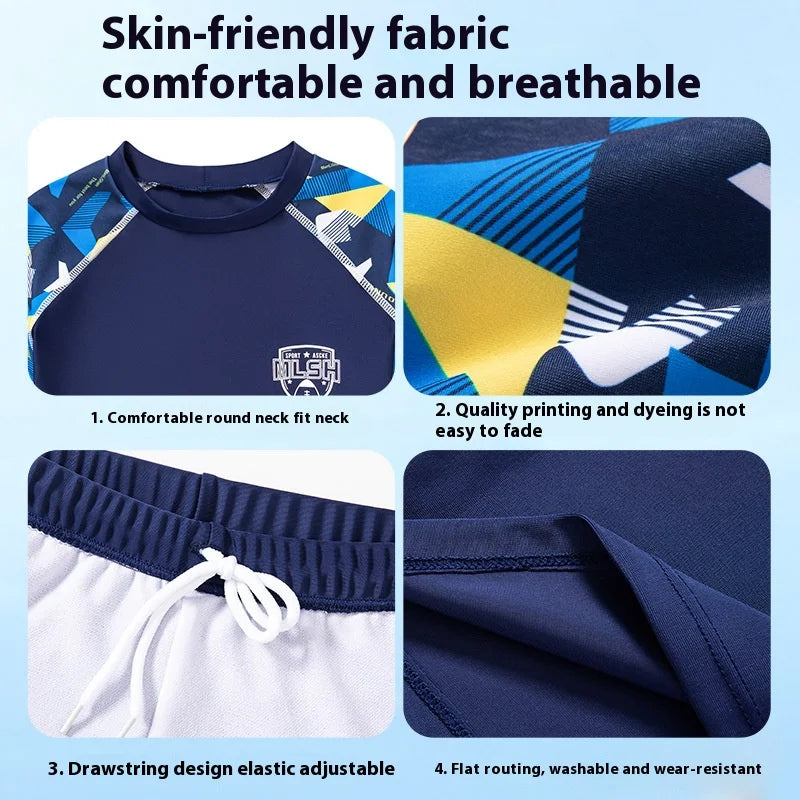 Boys Beach Swimsuit Set