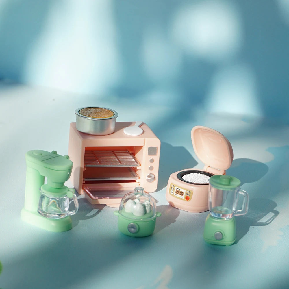 Dollhouse Miniature Kitchen Cooking Set