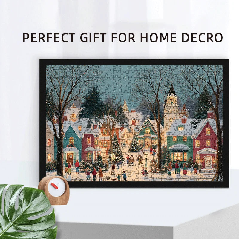 1000-Piece Christmas Snow Puzzle