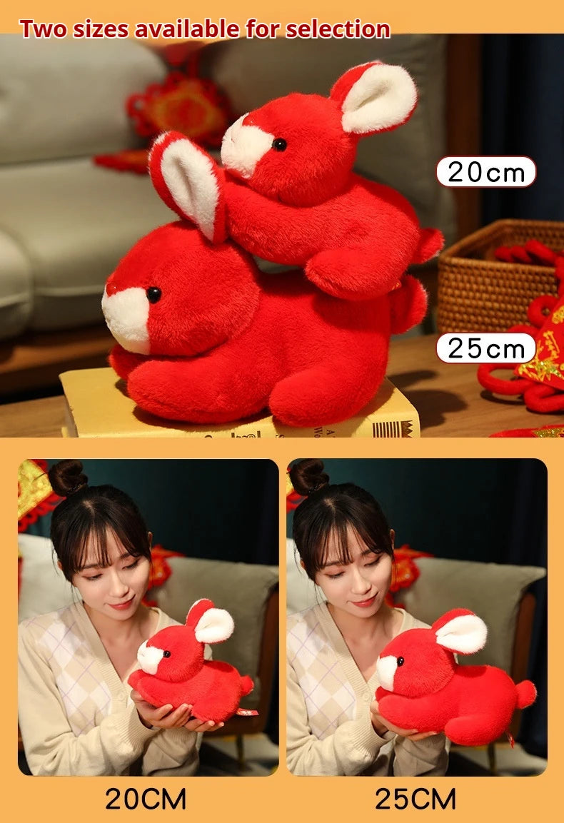Cute Rabbit Plush Stuffed Animal Doll