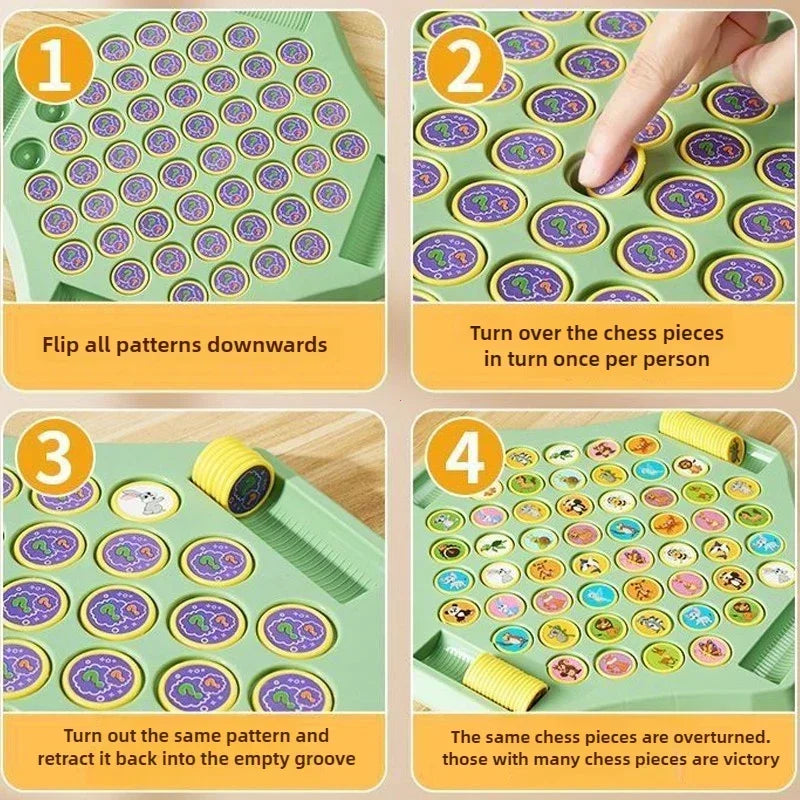 Flip Battle Chess Educational Game