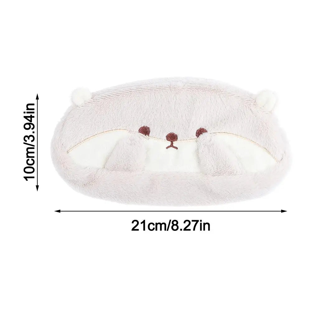 Plush Otter Pen Bag
