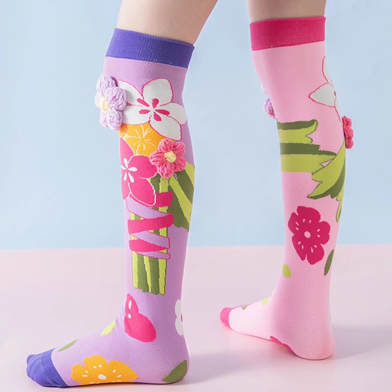Knee High Girls Socks
