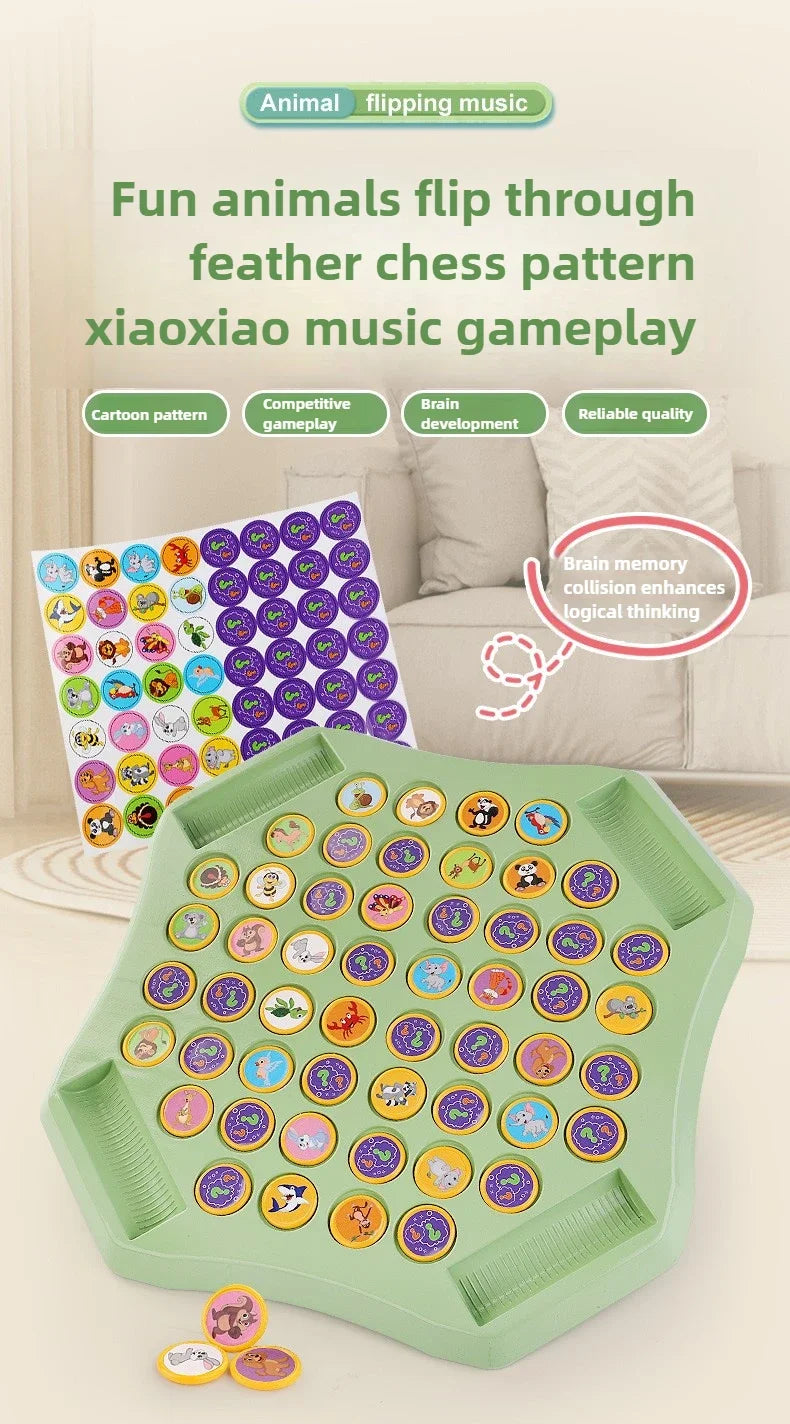 Flip Battle Chess Educational Game