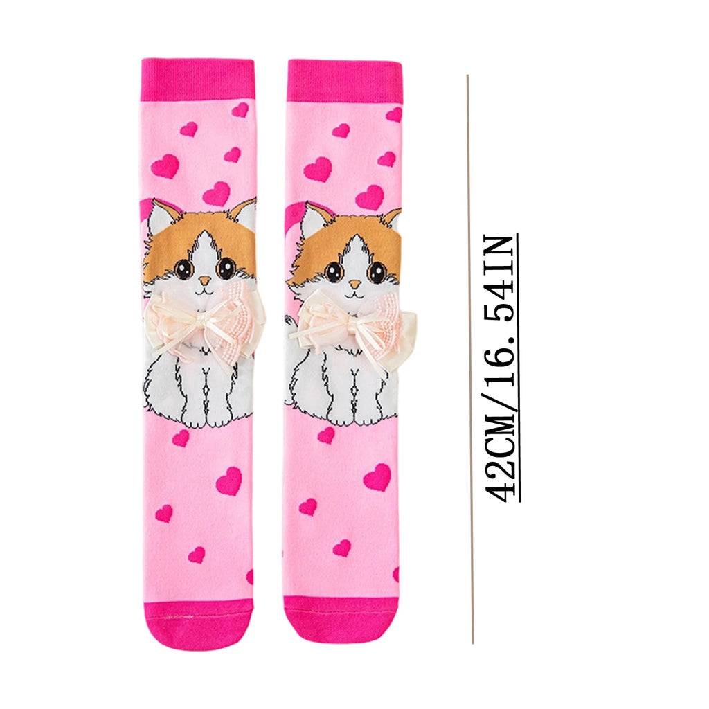 Knee High Girls Socks