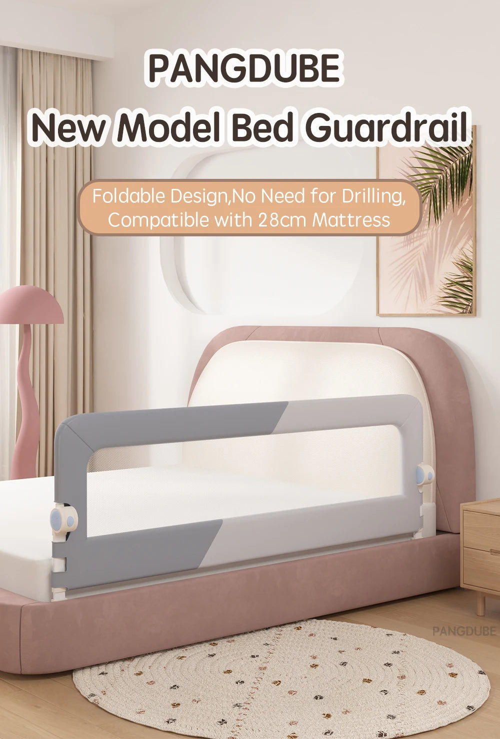 Baby Bed Safety Rail Guard