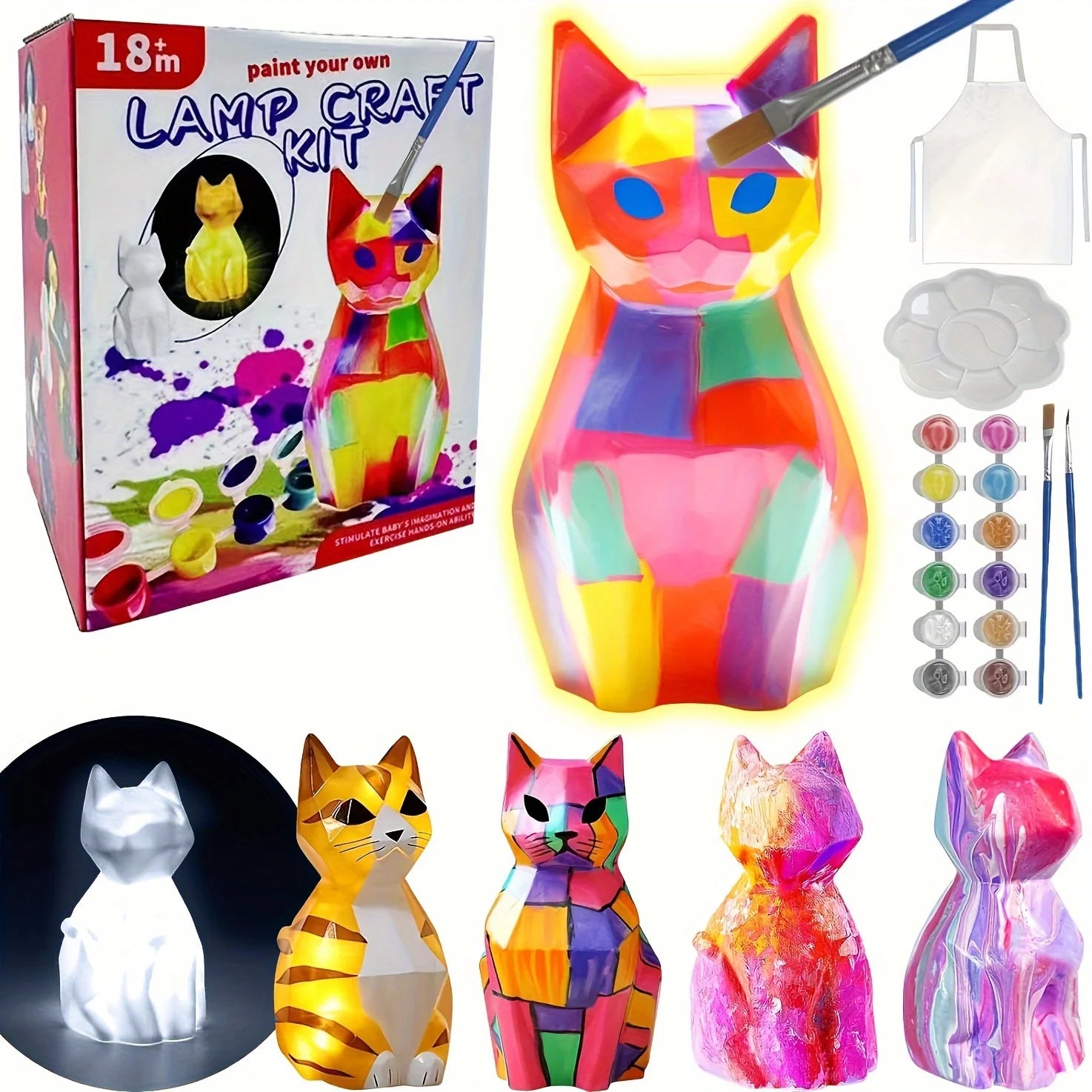 Paint Your Own Unicorn Lamp