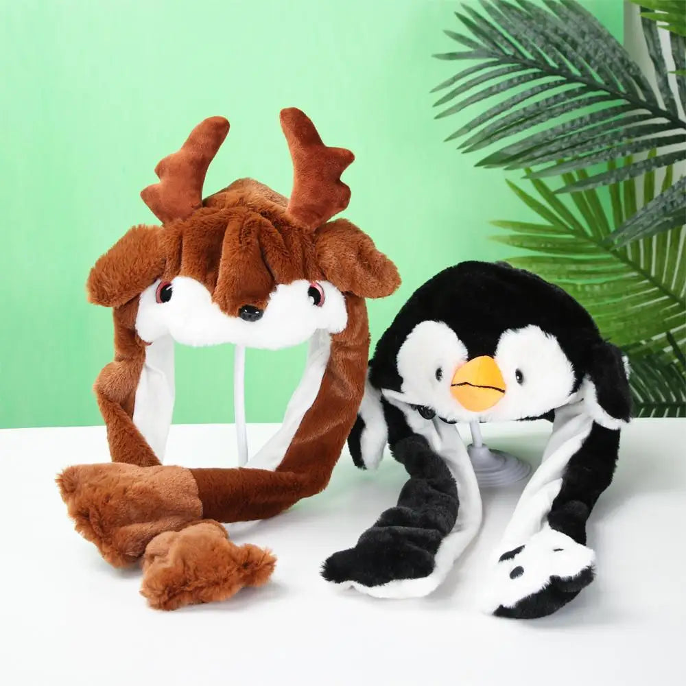 Funny Plush Animal Ear Hat
