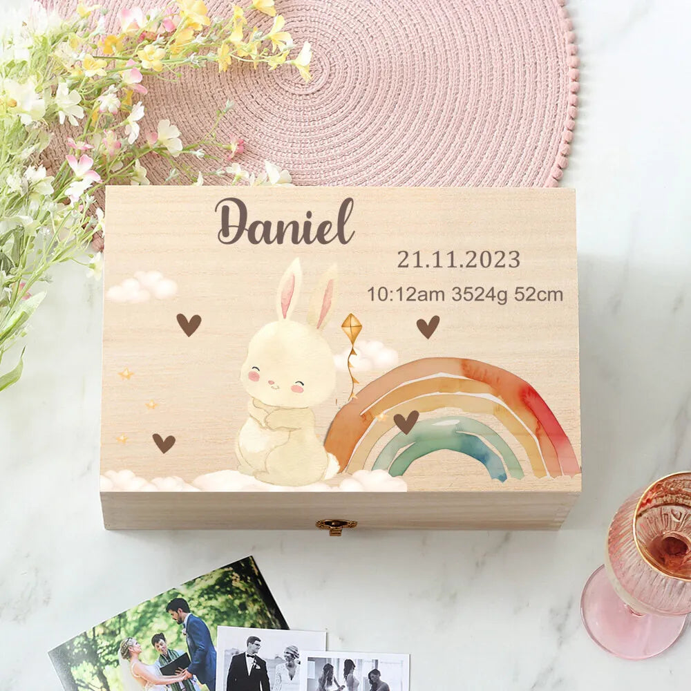 Woodern Animal Print Memory Box