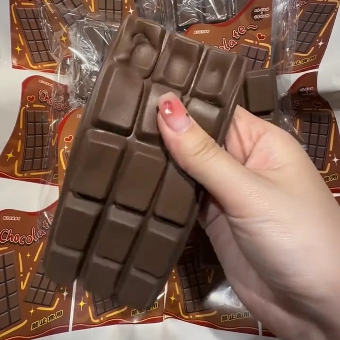 Simulated Chocolate Slow-Rebound Squeeze Toy