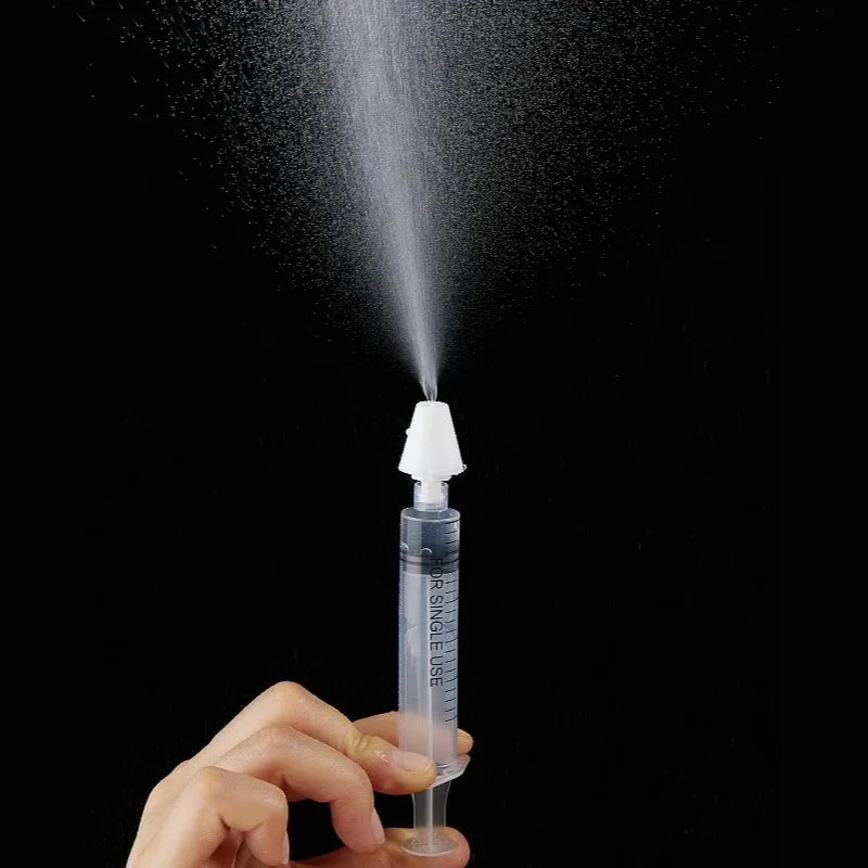 Silicone Baby Nasal Aspirator with Spray