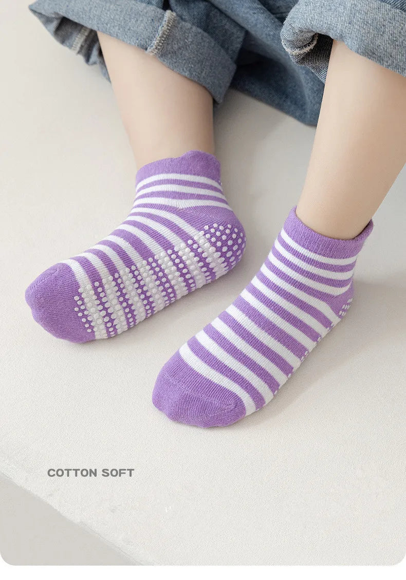 Anti-Slip Kids Ankle Socks