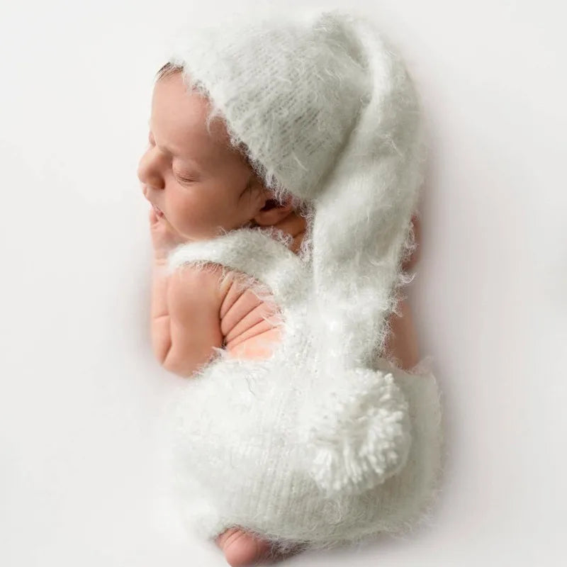 Newborn Knitted Photo Prop Set