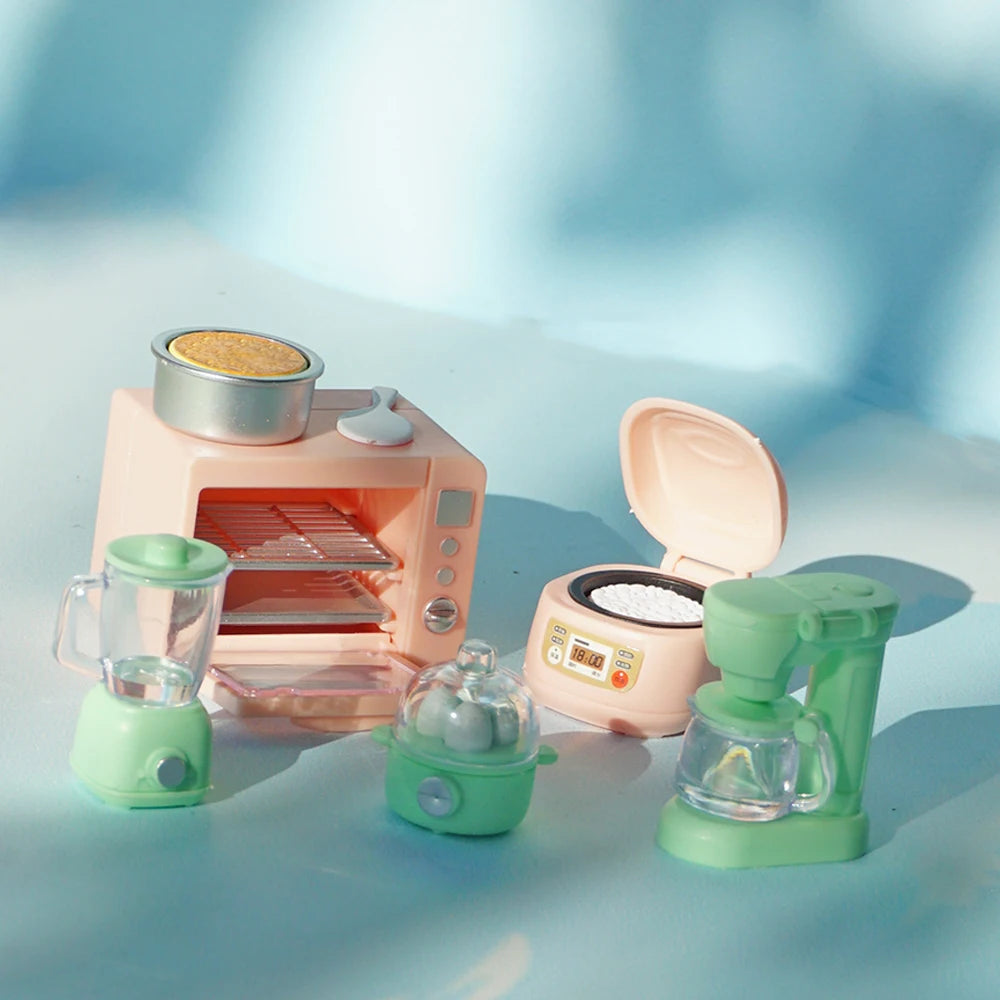 Dollhouse Miniature Kitchen Cooking Set