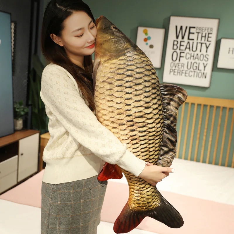 Fish Plush Pillow & Stuffed Toy