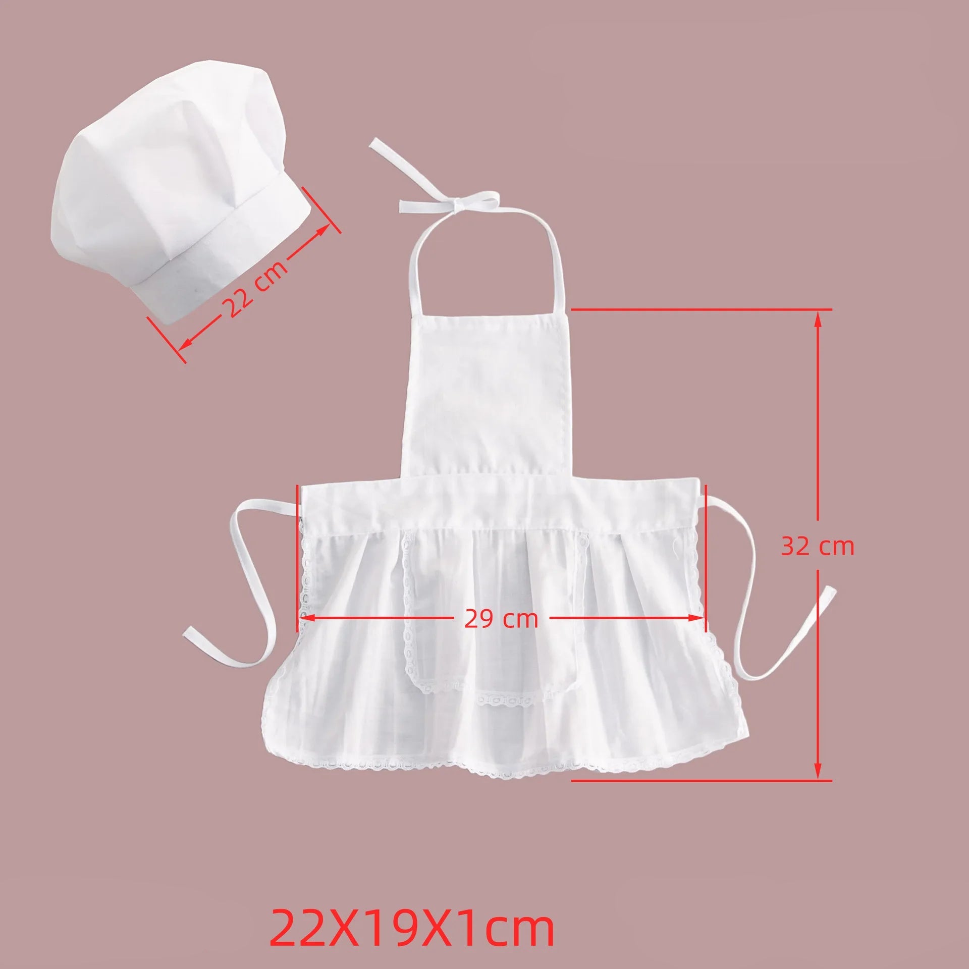 Kids Chef Roleplay Costume Set