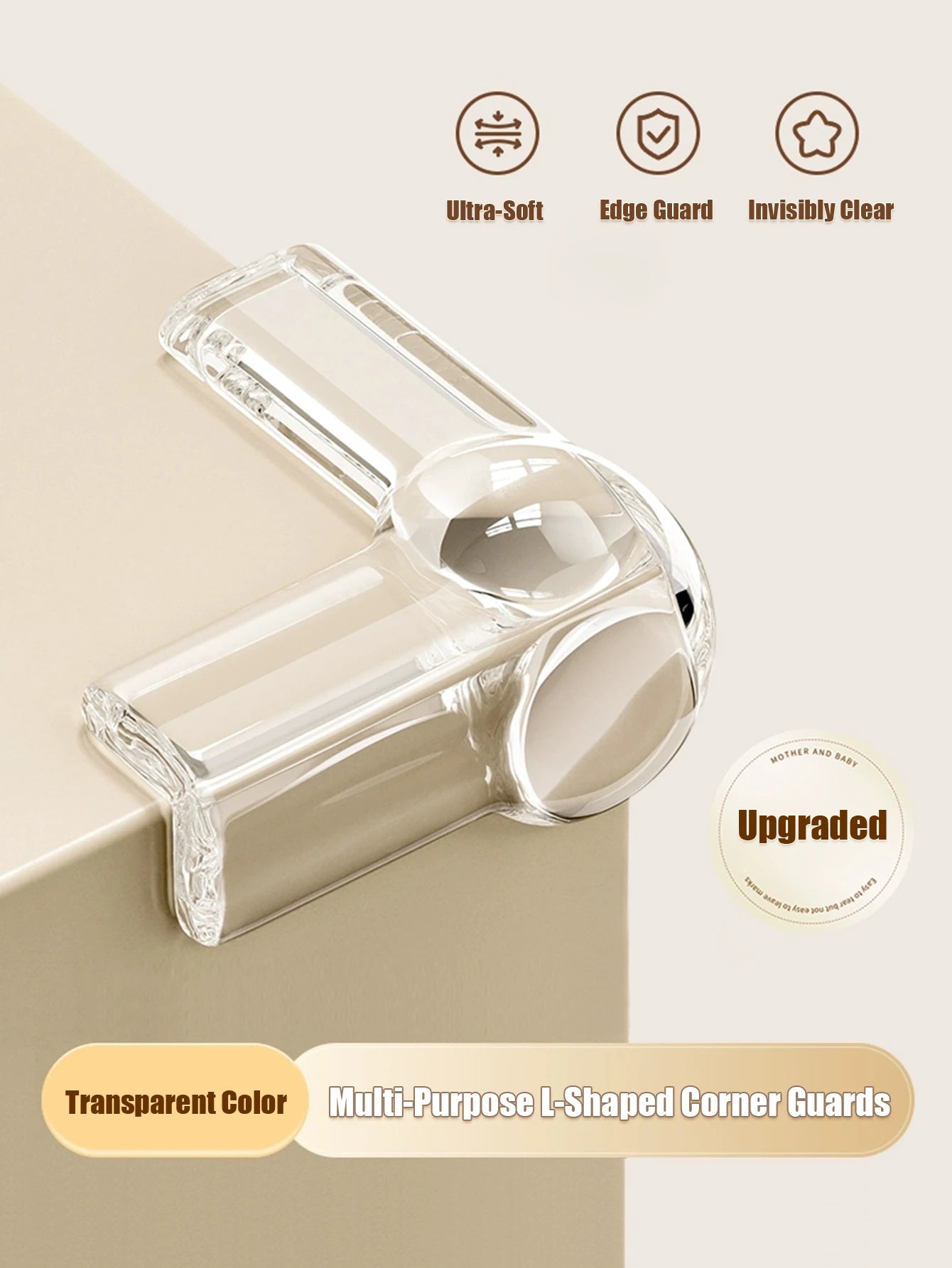 Transparent Furniture Corner Guards
