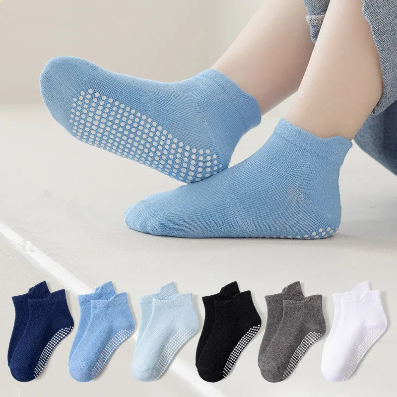 Anti-Slip Kids Ankle Socks