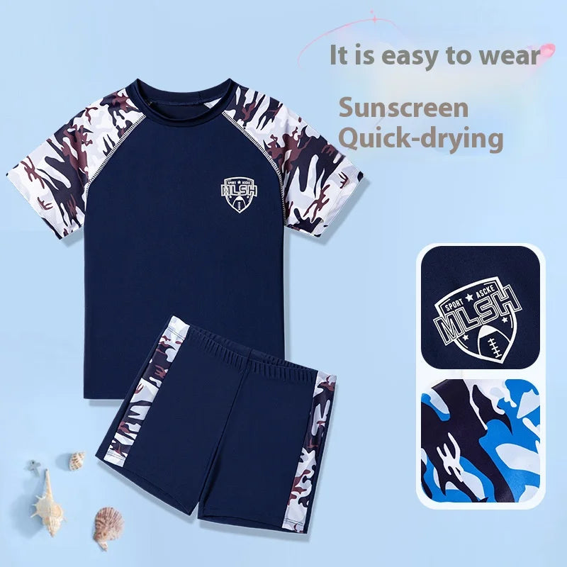 Boys Beach Swimsuit Set