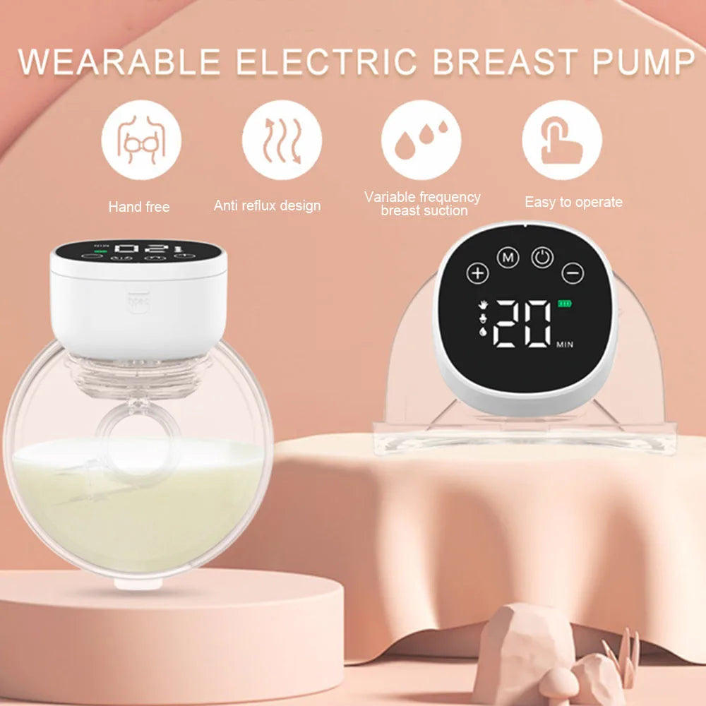 USB Rechargeable Silent Wearable Breast Pump