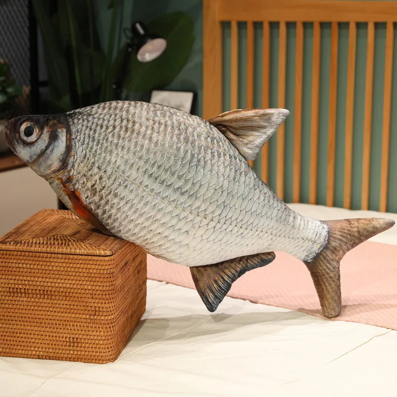 Fish Plush Pillow & Stuffed Toy