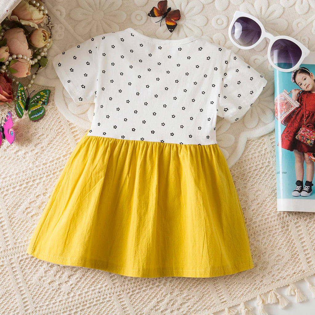 Little Floral Short Sleeved Baby Girl Dress