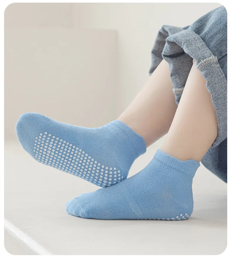 Anti-Slip Kids Ankle Socks
