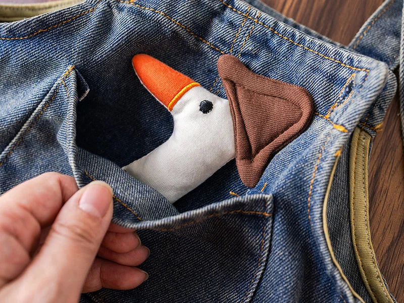 Baby T-Shirt & Denim Overalls