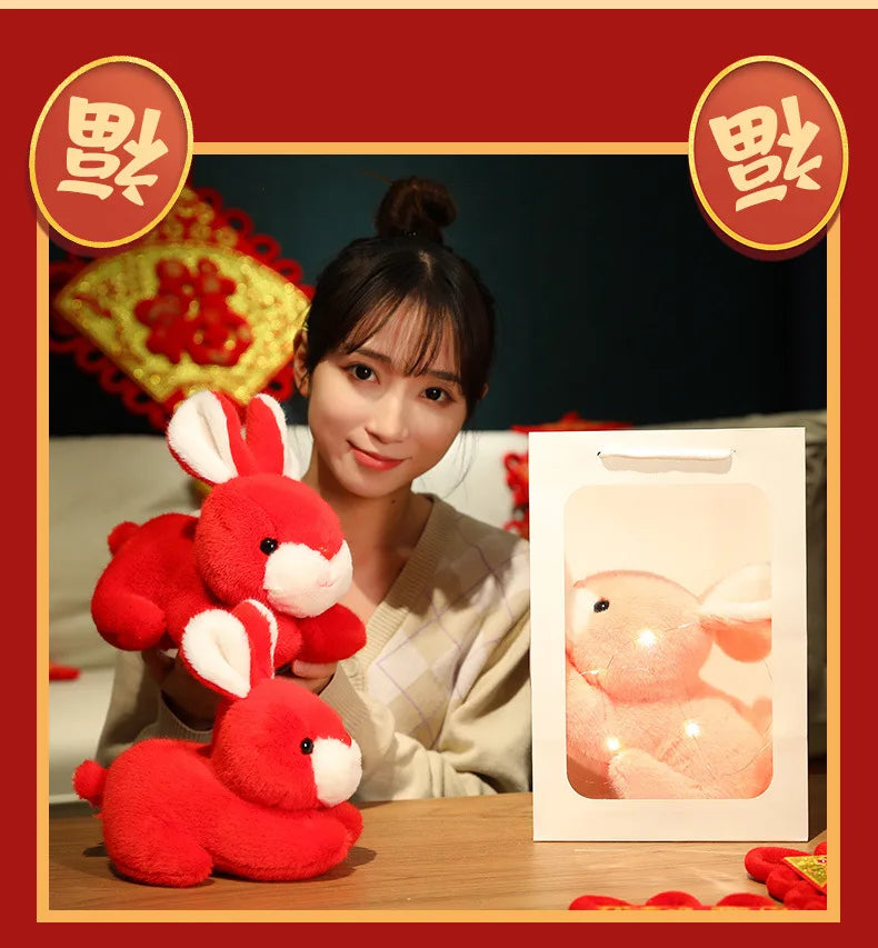 Cute Rabbit Plush Stuffed Animal Doll