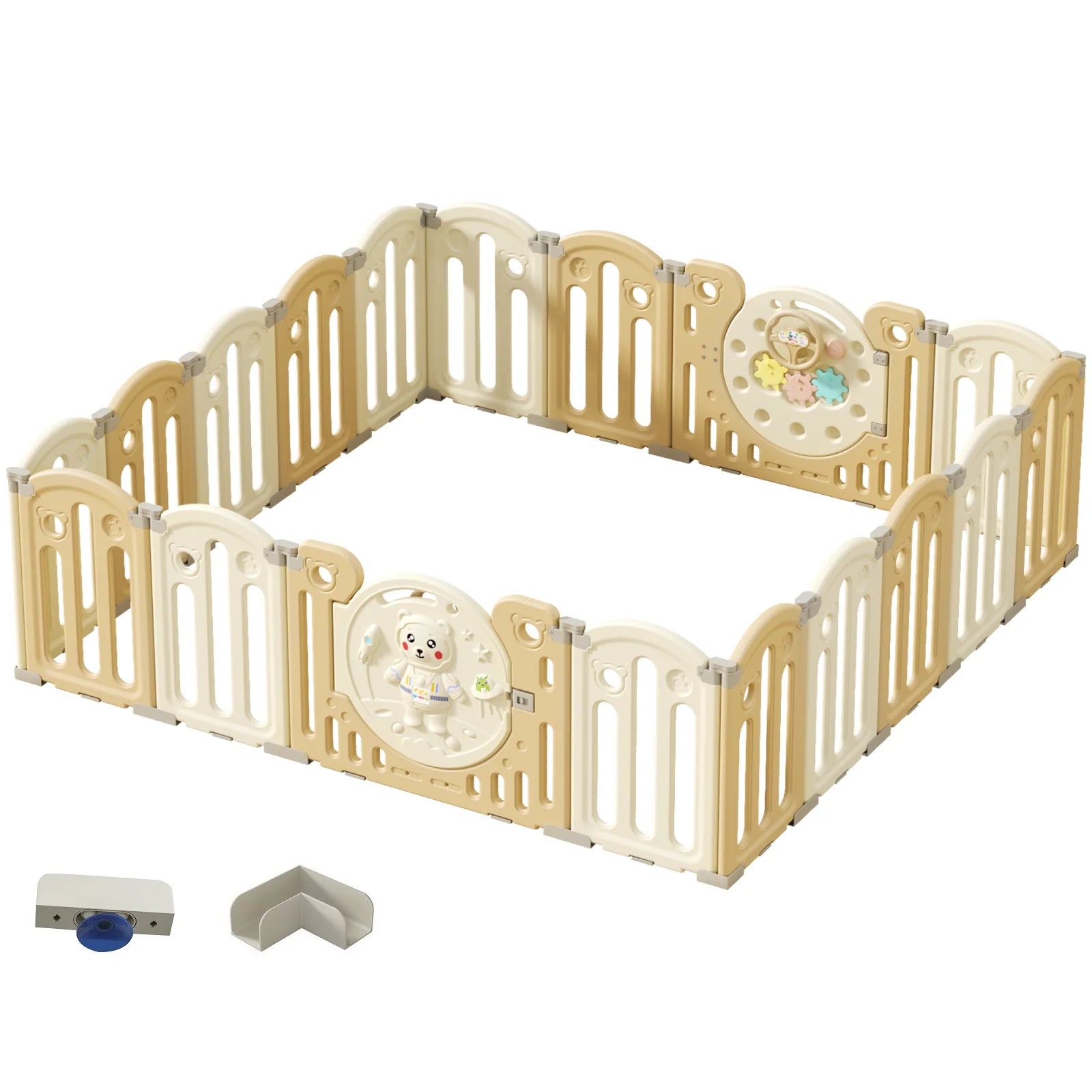 Baby Playpen with Safety Fence