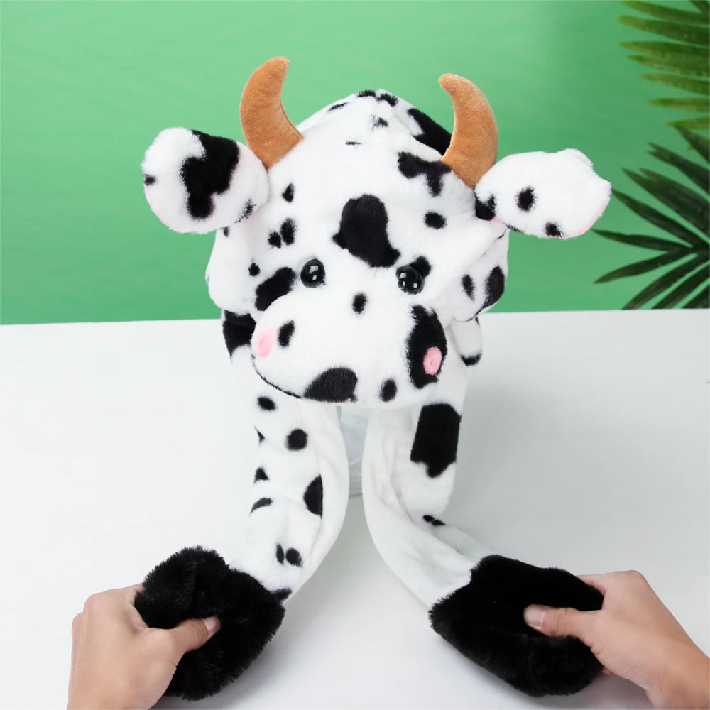 Funny Plush Animal Ear Hat