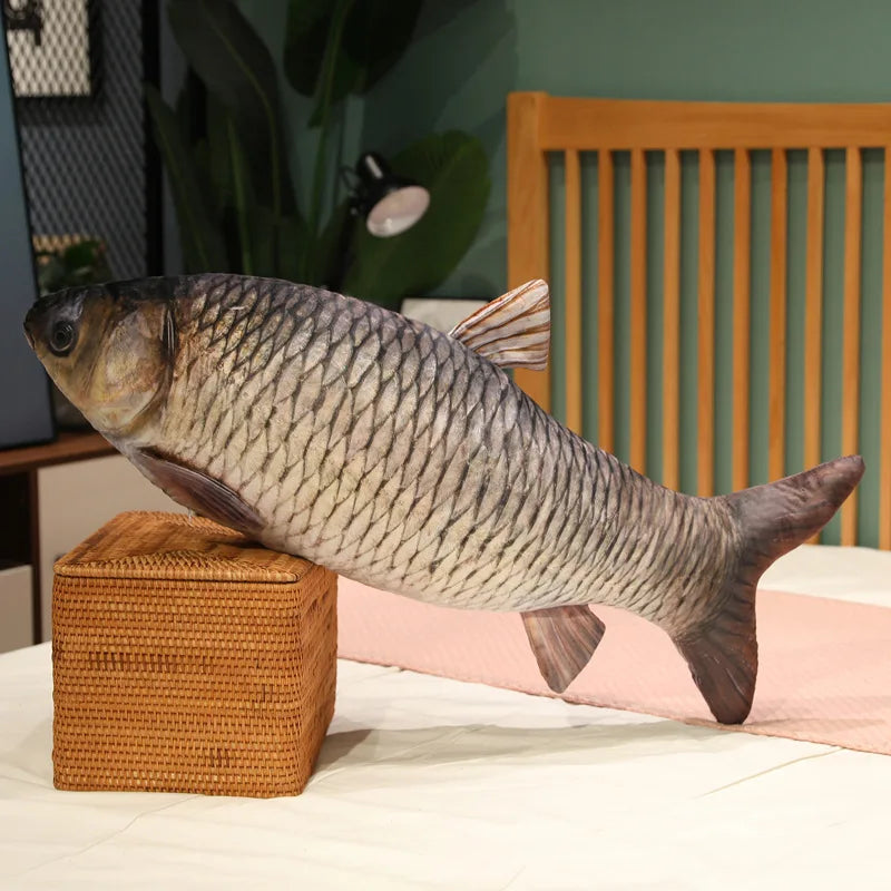 Fish Plush Pillow & Stuffed Toy