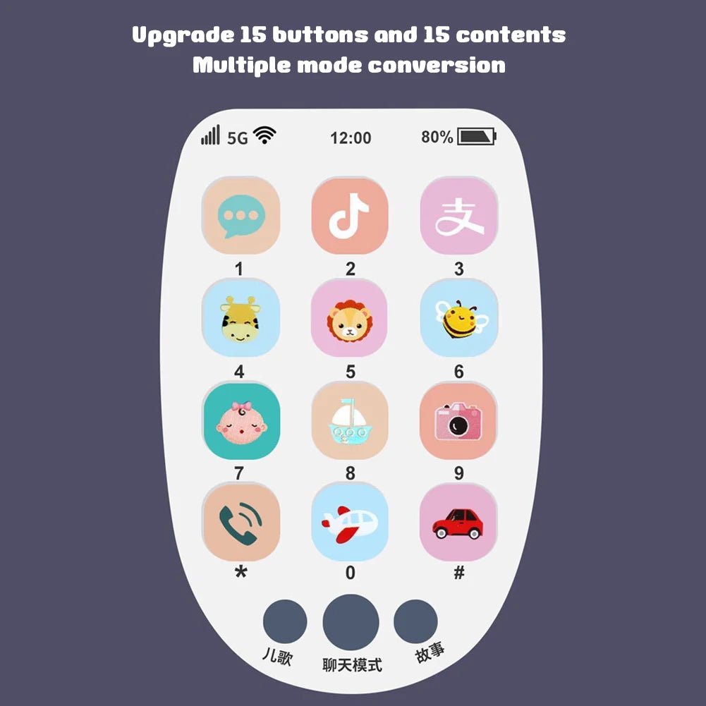 Baby Phone Toy & Teether