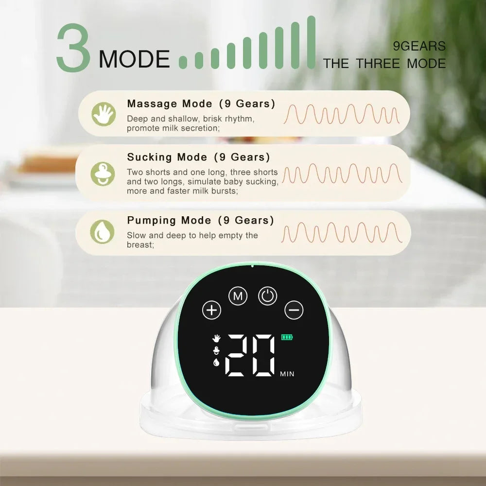 Wearable Hands-Free Breast Pump