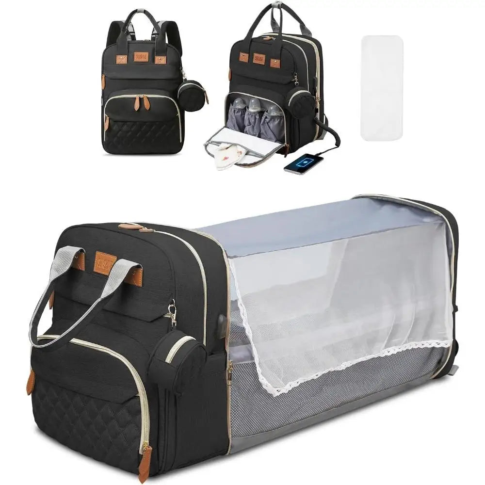 Foldable Diaper Backpack